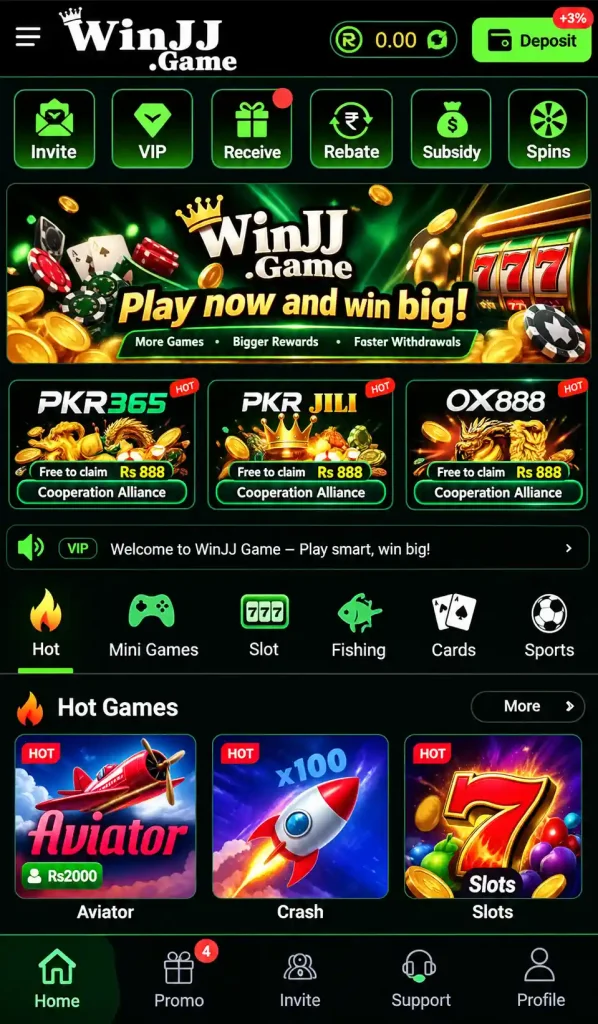 WInJJ Game